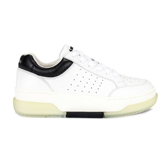 NWT Men's Amiri Stadium Low in White & Black size 43 / US 9 - Picture 2 of 11